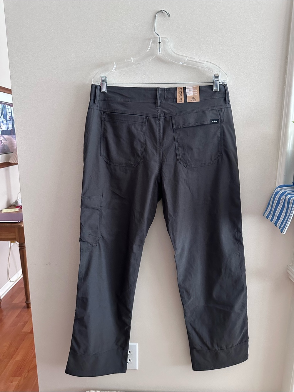 Prana Men's stretch Zion 2 in Iron Grey Pants 33x30 - Picture 3 of 4